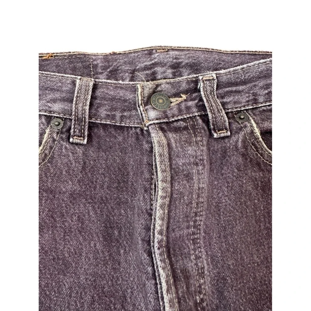 Levi's 501 vintage 90s Mad  in USA Men's Dark Brown Straight Jeans W29 L 30
